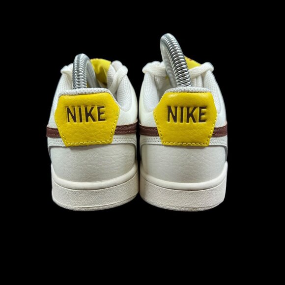 Nike Court Vision Low Sail Oxen Brown Your Yellow Shoes CD5434-117 Women's Sz 7 - Picture 5 of 10
